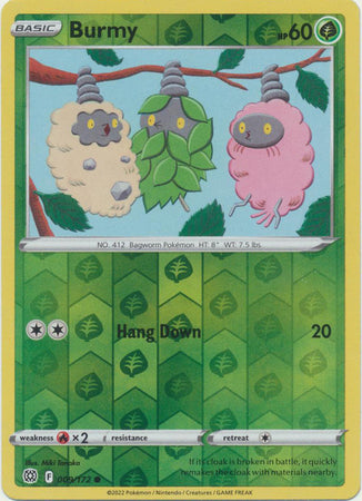 Karta Pokémon - Brilliant Stars - 009/172 - Burmy (Reverse Holo)