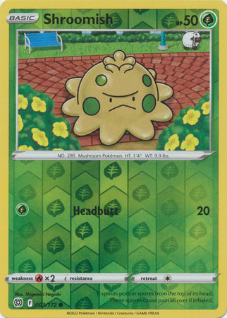 Karta Pokémon - Brilliant Stars - 003/172 - Shroomish (Reverse Holo)