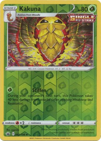 Chilling Reign - 002/198 - Kakuna (Reverse Holo)