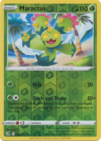 Karta Pokémon - Fusion Strike - 012/264 - Maractus (Reverse Holo)