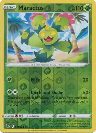 Karta Pokémon - Fusion Strike - 012/264 - Maractus (Reverse Holo)