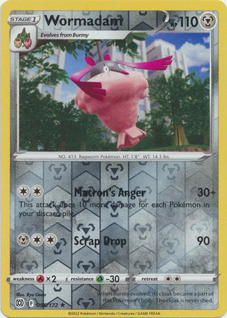 Karta Pokémon - Brilliant Stars - 098/172 - Wormadam (Reverse Holo)
