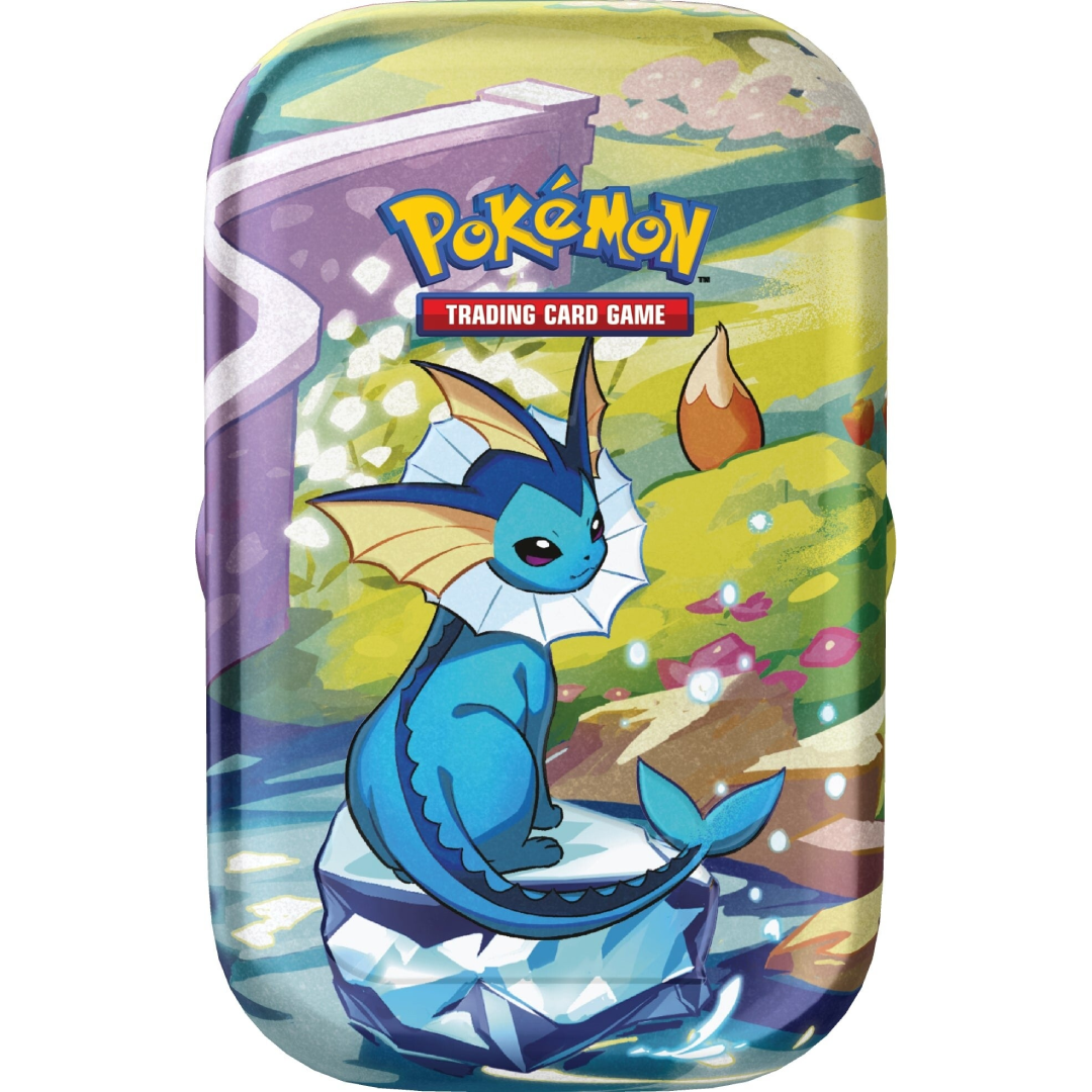 Pokemon: Prismatic Evolutions - Mini Tin - Vaporeon