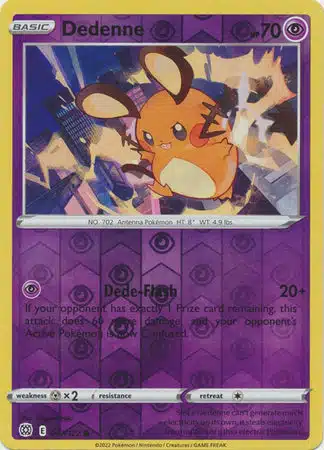 Karta Pokémon - Brilliant Stars - 067/172 - Dedenne (Reverse Holo)
