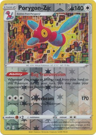 Chilling Reign - 118/198 - Porygon-Z (Reverse Holo)
