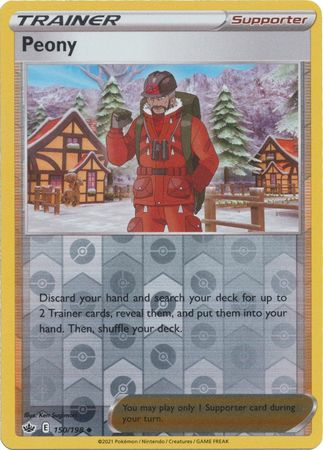 Chilling Reign - 150/198 - Peony (Reverse Holo)