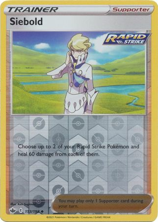 Chilling Reign - 153/198 - Siebold (Reverse Holo)