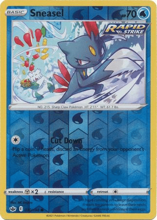Chilling Reign - 030/198 - Sneasel (Reverse Holo)