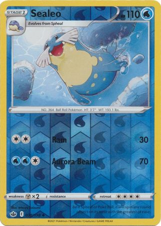 Chilling Reign - 038/198 - Sealeo (Reverse Holo)