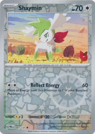 Prismatic Evolutions - 087/131 - Shaymin (Reverse Holo)