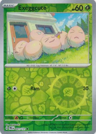 Prismatic Evolutions - 001/131 - Exeggcute (Reverse Holo)