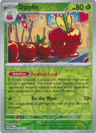 Prismatic Evolutions - 010/131 - Dipplin (Reverse Holo)