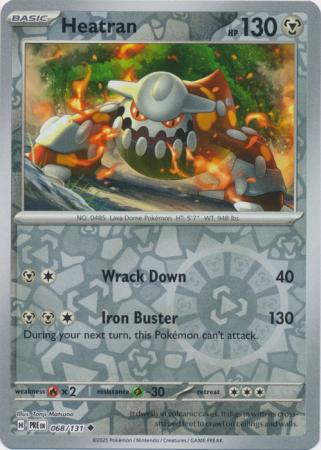 Prismatic Evolutions - 068/131 - Heatran (Reverse Holo)