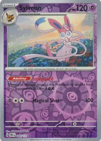 Prismatic Evolutions - 040/131 - Sylveon (Reverse Holo)