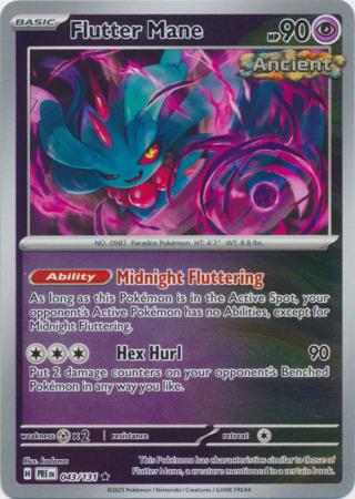 Prismatic Evolutions - 043/131 - Flutter Mane (Reverse Holo)