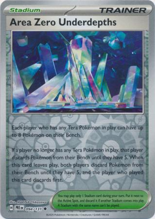 Prismatic Evolutions - 094/131 - Area Zero Underdepths (Reverse Holo)