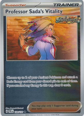 Prismatic Evolutions - 120/131 - Professor Sada's Vitality (Reverse Holo)