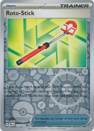 Prismatic Evolutions - 127/131 - Roto-Stick (Reverse Holo)