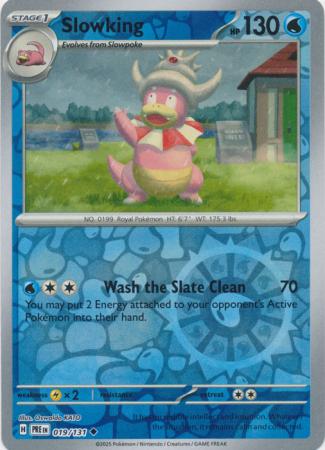 Prismatic Evolutions - 019/131 - Slowking (Reverse Holo)