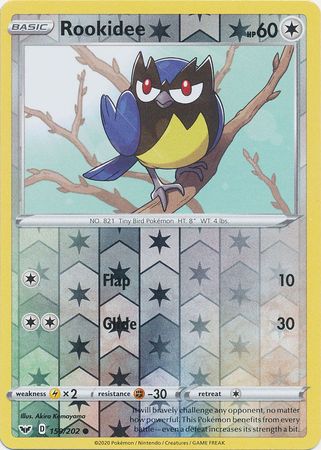 Sword & Shield - 150/202 - Rookidee (Reverse Holo)