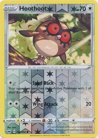Sword & Shield - 143/202 - Hoothoot (Reverse Holo)