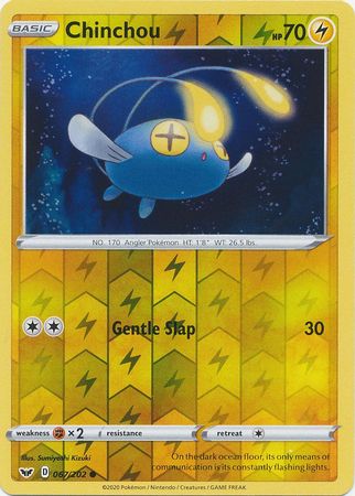 Sword & Shield - 067/202 - Chinchou (Reverse Holo)