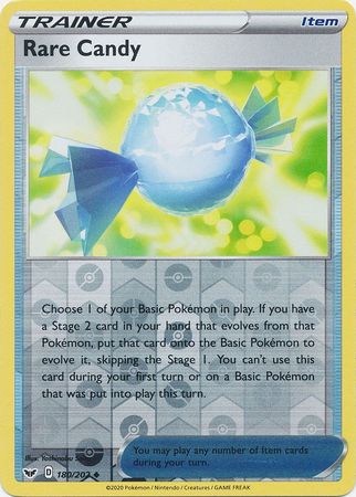 Sword & Shield - 180/202 - Rare Candy (Reverse Holo)