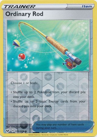 Sword & Shield - 171/202 - Ordinary Rod (Reverse Holo)