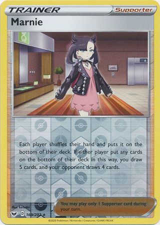 Sword & Shield - 169/202 - Marnie (Reverse Holo)