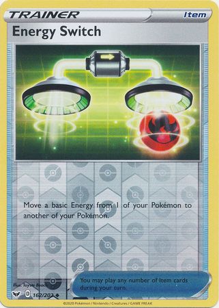 Sword & Shield - 162/202 - Energy Switch (Reverse Holo)