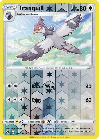 Rebel Clash - 144/192 - Tranquill (Reverse Holo)