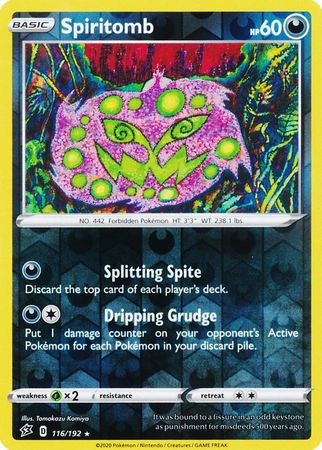 Rebel Clash - 116/192 - Spiritomb (Reverse Holo)