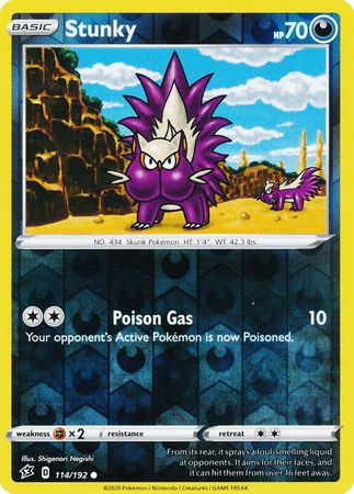 Rebel Clash - 114/192 - Stunky (Reverse Holo)
