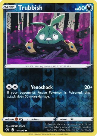 Rebel Clash - 117/192 - Trubbish (Reverse Holo)