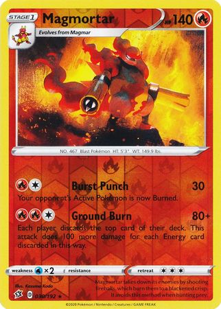 Rebel Clash - 030/192 - Magmortar (Reverse Holo)
