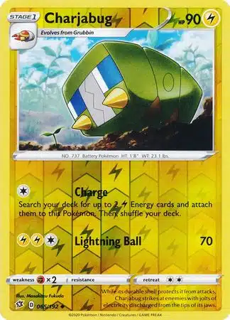 Rebel Clash - 065/192 - Charjabug (Reverse Holo)