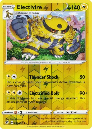 Rebel Clash - 059/192 - Electivire (Reverse Holo)