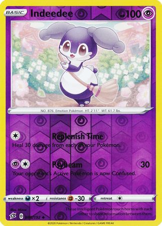 Rebel Clash - 088/192 - Indeedee (Reverse Holo)