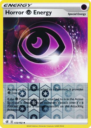 Rebel Clash - 172/192 - Horror Psychic Energy (Reverse Holo)