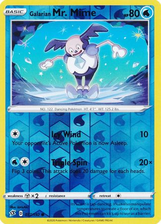 Rebel Clash - 037/192 - Galarian Mr. Mime (Reverse Holo)