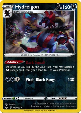 Darkness Ablaze - 110/189 - Hydreigon (Reverse Holo)