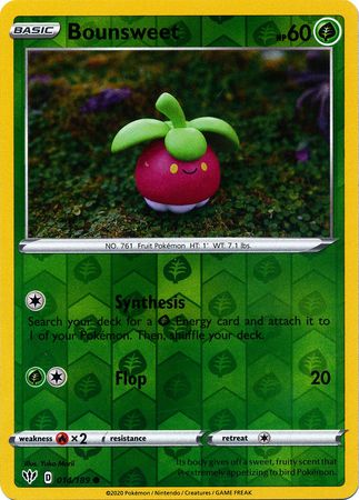 Darkness Ablaze - 014/189 - Bounsweet (Reverse Holo)