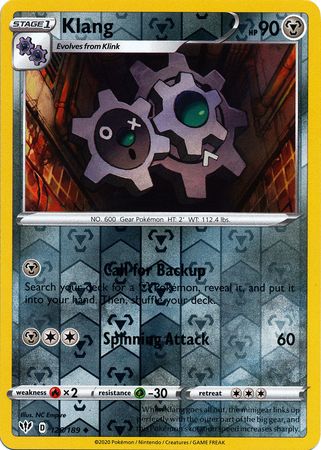 Darkness Ablaze - 126/189 - Klang (Reverse Holo)