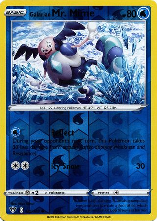 Darkness Ablaze - 035/189 - Galarian Mr. Mime (Reverse Holo)