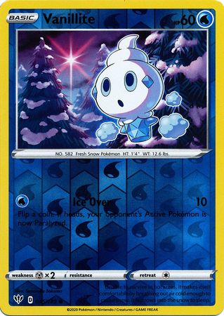 Darkness Ablaze - 045/189 - Vanillite (Reverse Holo)