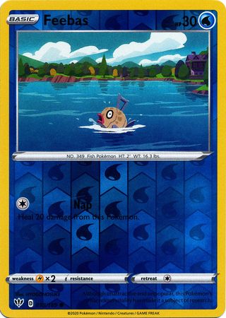 Darkness Ablaze - 038/189 - Feebas (Reverse Holo)