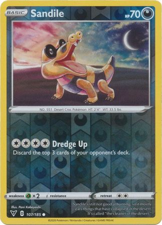 Vivid Voltage - 107/185 - Sandile (Reverse Holo)