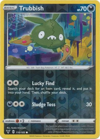 Vivid Voltage - 110/185 - Trubbish (Reverse Holo)