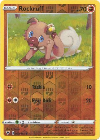 Vivid Voltage - 094/185 - Rockruff (Reverse Holo)