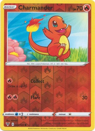 Vivid Voltage - 023/185 - Charmander (Reverse Holo)